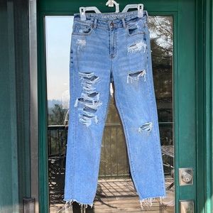 American Eagle distressed jeans
